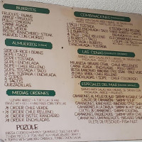 La Fondita menu