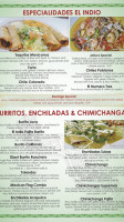 El Indio food