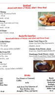 Rockville And Grill menu