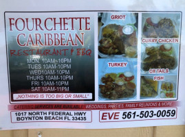Fourchette Caribbean food