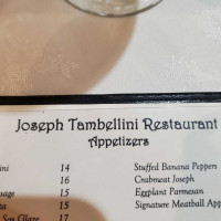 Joseph Tambellini food