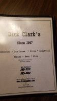 Dick Clarks Family Restaurant menu