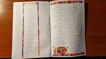 El Azul Grande menu