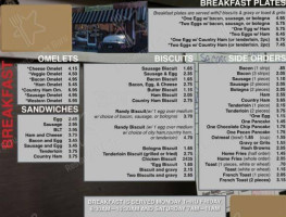Richard's menu