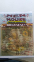 Hen House menu