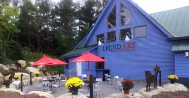 Liquid Art Coffeehouse inside