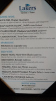 Lakers Tavern And Pizza menu