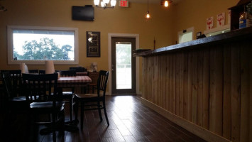 The Woodshed Grill inside