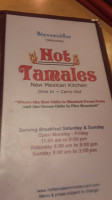 Hot Tamales New Mexican Food menu
