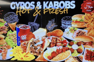 Gyros Kabobs food