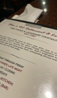 Stan's Bar menu
