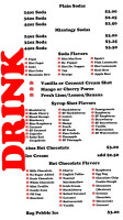 G's Dairy Delights menu
