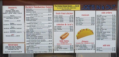 Joe's In And Out food