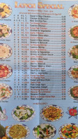 Oriental Garden menu
