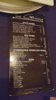 The Groove Steak Lobster House menu
