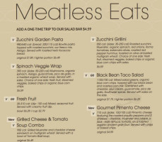 Jason's Deli menu