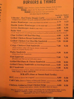 T-byrd Lanes menu