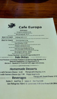 Cafe Europa inside