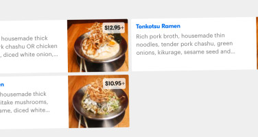 Urban Ramen food