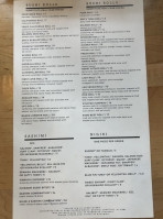 Umi Kitchen And Sushi menu
