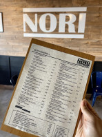 Nori Sushi Wraps menu