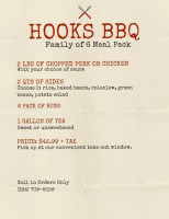 Hook's Bbq food