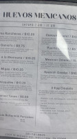 Chihuahua Mexican menu