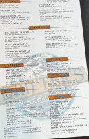 Drifters And Lounge menu