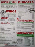 Tony's Original Restaurants menu