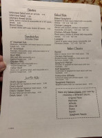 Mama Rosa's Restaurant menu