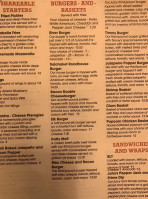 Salchaket Roadhouse menu