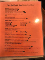 Larb Thai Food Tapas menu