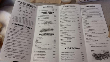 Rumford House Of Pizza menu
