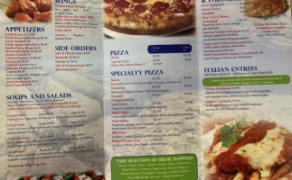 Salt Springs Pizza menu