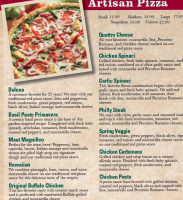 Vocelli Pizza menu