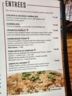 Ponchatoulas menu