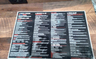 Pressed Cafe menu