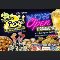 We're Popp'in Popcorn And Lemonade food
