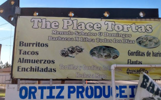 The Place Tortas menu