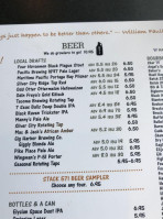 Stack 571 Burger And Whiskey menu