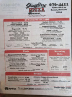 Stageline Pizza menu