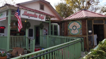 The Magnolia Cafe. outside