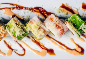 Rock N' Roll Sushi Hibachi food