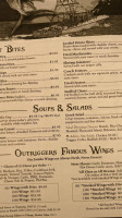 Outriggers Grill menu