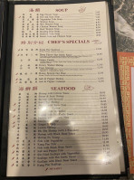 Happy Inn Chinese Cuisine menu