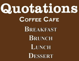 Quotations Coffee Cafe food