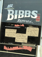 Mr. Bibbs Home Of The Tenderloin Sandwich food