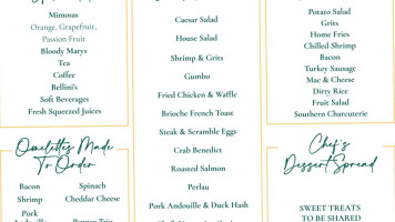 Georgia Brown's menu