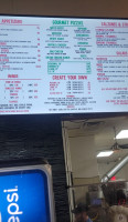 Frankies Pizza menu