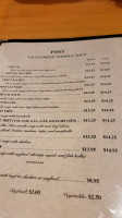 Phở 2006 menu